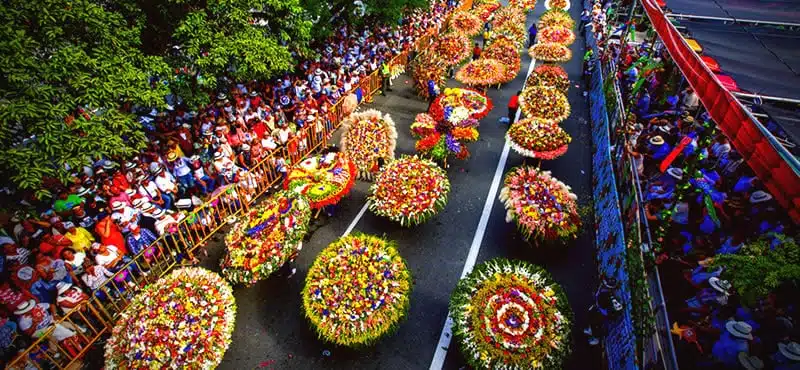 la Feria de las Flores